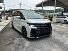 2024 Toyota Vellfire 2.4 Z Premier MPV - Roof Monitor - Black Leather - Side Step