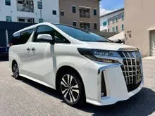 2021 Toyota Alphard 2.5 SC SUNROOF PRECRASH JAPAN UNREG