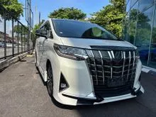 2021 Toyota Alphard 2.5 G SPEAC JBL SURROUND SYSTEM, 360 CAMERA, DIM BSM ORIGINAL TRD BODYKITS, SUNROOF MOONROOF, AIRCOND SEAT PWR BOOT
