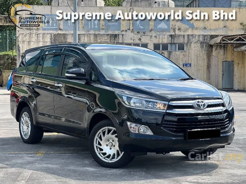 2018 Toyota Innova G MPV