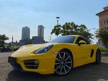 2013 Porsche Cayman 2.7 981 Coupe PDK Yellow On Black-Yellow Like New TDP300JT Harga Super Mulus