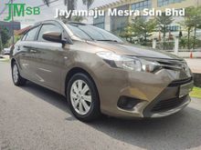 2014 Toyota Vios 1.5 J Sedan (AT) **Original 2014 Facelift Model, Reverse Sensor, Halogen Headlamp, Alarm System, 2 Airbag, 15 Alloy Rim**