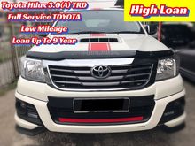 2017 Toyota Hilux 3.0 TRD Full Service Toyota 8xK Km High Loan