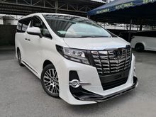 2017 Toyota Alphard 2.5 G S C Package MPV JBL FULL FULL SPEC RAYA OFFER