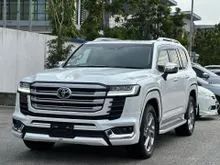 2025 NEW CAR FULL SPEC Toyota Land Cruiser 3.4T LC300 ZX SUV Grade 6A White Open for booking