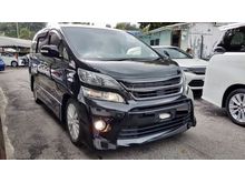 2013 Toyota Vellfire 2.4 Z Edition UNREG