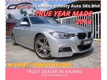 ( TRUE YEAR MADE 2014 ) BMW 320d 2.0 (A) M-Sport , ONE OWNER , SERVICE RECORD