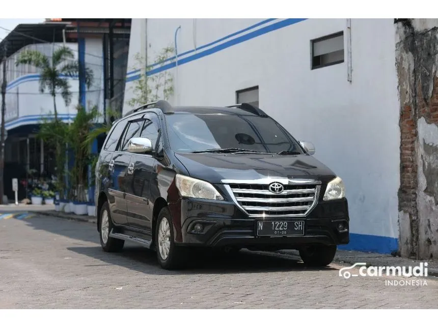 Jual Mobil Toyota Kijang Innova 2012 G 2.0 di Jawa Timur Manual MPV Hitam Rp 168.000.000