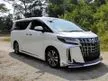 Used 2018 Toyota Alphard 2.5 G S C Package MPV 1 year warranty