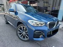 2020 BMW X3 Xdrive30i 2.0 (A) M-SPORT CKD 37K KM