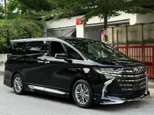 2025 Toyota Alphard 2.5 Z Modelista MPV Fully Loaded /JBL/Modelista/7Day Light