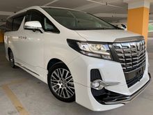 2015 TOYOTA ALPHARD 2.5 SC WITH MODELISTA BODYKIT