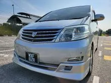 2007 Toyota Alphard 2.4 G MPV FACELIFT HI SPEC 8 SEATER
