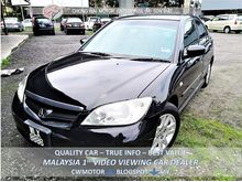 2004 Honda Civic 2.0 i-VTEC (A) One Owner, Leather Seat, Nice Condition, Call Karen Now