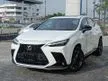 Recon 2022 Lexus NX350 2.4 F Sport SUV SUNROOF FULL LEATHER BSM HUD