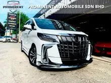 TOYOTA ALPHARD MODELLISTA 3.5 2021,CRYSTAL WHITE IN COLOUR,2 PILOT SEATER,SELDOM USE,PUSH START,ONE OF DATO OWNER