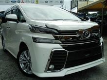 2015 Toyota Vellfire 2.5 2.5 ZA Van