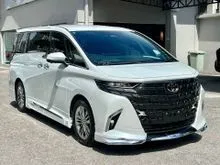 2025 Toyota Alphard 2.5 Z Modelista MPV GRADE (5A) 7K KM /JBL / SIDE STEP (FREE SERVICE / WARRANTY / COATING / POLISH ) 700UNITS READY STOCK