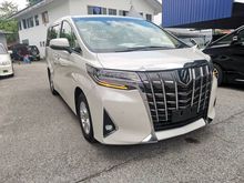 2018 Toyota Alphard 2.5 X-EDITION / 2 LED / 2WD DRIVE / PRE-CRASH SAFETY SYSTEM
