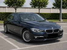 2015 BMW 318i 1.5 Luxury Sedan LOW MILEAGE PERYEAR ONLY 9K KM SELDOME DRIVE CAR KING