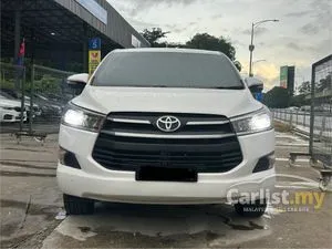 2017 Toyota Innova 2.0 E MPV