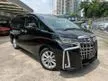 Recon 2020 TOYOTA ALPHARD 2.5S, 8 SEATER (21K MILEAGE) APPLE CAR PLAY WITH ANDROID