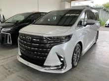 2023 Toyota Alphard 2.5 Z MPV ORIGINAL MODELISTAR SIDE STEP PAN ROOF DIM BSM 4CAM