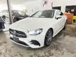 Recon 2020 Mercedes-Benz E300 2.0 AMG Line Coupe # NEW MODEL , MASSAGE SEAT , BURMESTER , PANORAMIC ROOF - Cars for sale