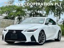 2023 Lexus IS300 F Sport 2.0 Turbo Sedan Unregistered  Call or WhatsApp for Best Offer