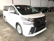 Pre crash 2015 Toyota Vellfire 2.5 Z A Za