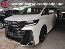 2024 Toyota Vellfire 2.4 Z Premier TURBO UNREG,FULLSPEC,BLACK LEATHER SEATS,GOOD GRADE CAR,ORI LOW MILEAGE,SIDE STEP,360 CAM,MOON ROOF,HUD,BSM,DIM&ETC