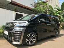 NEGO ABIS 2019 Toyota Vellfire 2.5 ZG NEW MODEL HDD AUDIOLESS