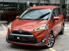 2017 Toyota Sienta 1.5V Limited Edition 7Seater Dual PowerDoor CruiseControl 4MichelinTyre AccidentFree 71K 1Owner - Cars for sale