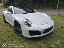 2017 Porsche 911 3.0 Carrera S Coupe RED INTERIOR PANAROMIC ROOF SPORT EXHAUST SPORT CHRONO BOSE SOUND PSAM PSM UNREGISTER