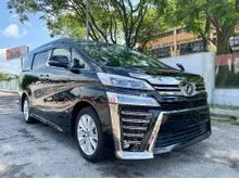 2018 Toyota Vellfire 2.5 Z Edition MPV ORI 12K KM