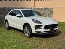 2021 Porsche Macan 2.0  Sport Chrono  Full Nappa Leather  360 Camera  Japan Spec  Unreg