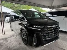 2025 Toyota Vellfire 2.4 Z Premier MPV * JBL SOUND SYSTEM * BROWN LEATHER INTERIOR * SUNROOF * DIM * HUD * BSM * 360 CAMERA * POWER BOOT * SIDE STEP *