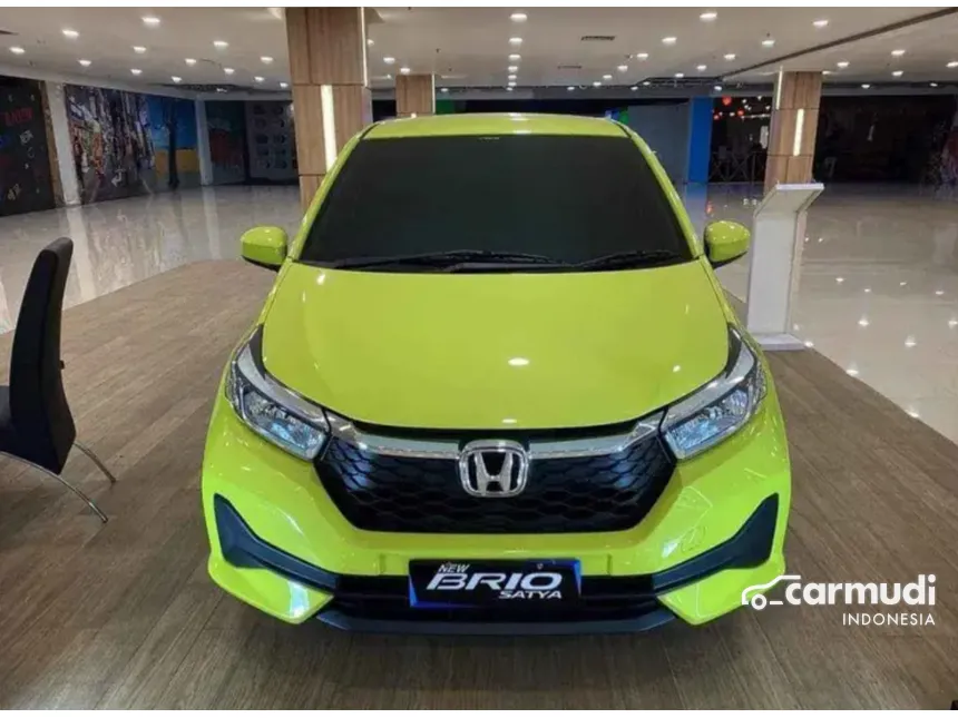 Jual Mobil Honda Brio 2024 S Satya 1.2 di DKI Jakarta Manual Hatchback Kuning Rp 162.800.000