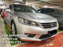 2015 Honda Accord 2.0 i-VTEC VTi-L Sedan(TIP TOP CONDITION)