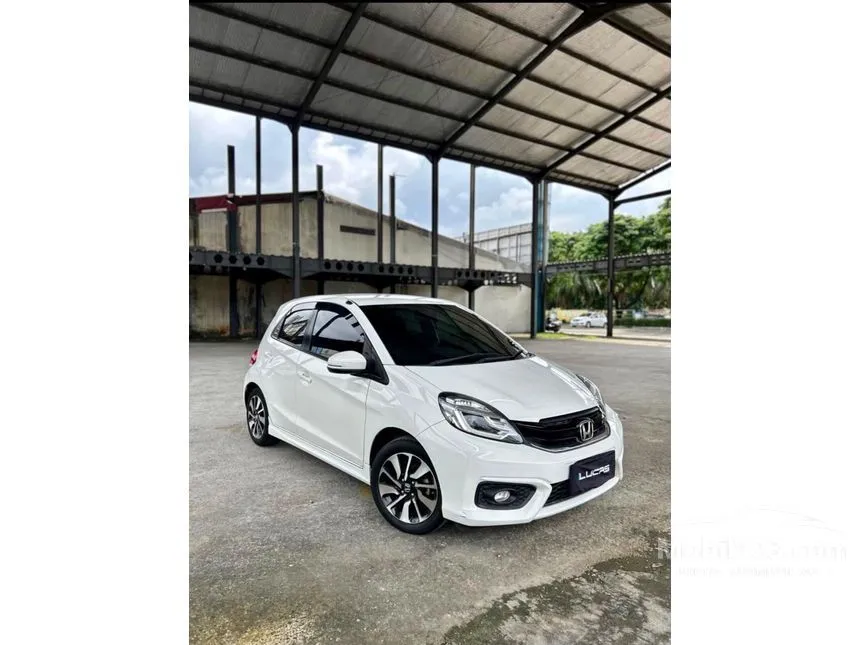 Jual Mobil Honda Brio 2018 RS 1.2 di Jawa Barat Automatic Hatchback Putih Rp 145.000.000