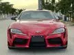 Recon 2020 Toyota GR Supra 3.0 RZ Spec Coupe Auto Unregistered 8 Speed Auto ZF Paddle Shift 19 Inch Forged Rim With Michelin Pilot Super Sport Tire Front