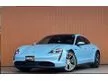 2024 Porsche Taycan Sedan [ GRADE 6A/2700KM ] SPORT CHRONO PACKAGE 4CAM PANORAMIC ROOF 14-WAY ELECTRONIC SEAT 5-SEATER BLUE EXTERIOR incoming stock