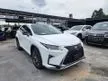 Recon 2019 (UNREG) Lexus RX300 2.0 F Sport (NEW YEAR OFFER) PANORAMIC**MARK LEVINSON**HUD**FULL SPEC**NEW ARRIVAL OFFER