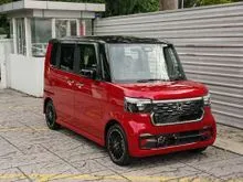 2024 Honda N-Box 0.7 Custom Turbo Coordinate Style Micro car - Grade 5A, Mileage 15K KM, 2 Tone, Honda Sensing, 15 Inch Sport Rim