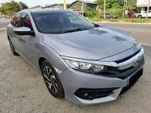 2017 Honda Civic 1.8 L I-VTEC (A) Sedan FC 8 WAY  PUSH START POWER ELECTRICAL SEAT FACE LIFT NEW MODEL 4 DISC BRAKE
