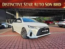 2023 Toyota Vios 1.5 G Low Mileage 10k + Free Warranty + Certified Used Car