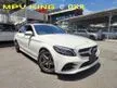 Recon 2018 Mercedes-Benz C180 1.6 AMG Sedan[AMG SPEC, NEW FACELIFT, NEW STEERING FACELIFT] PRICE CAN NEGO - Cars for sale