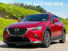2018 MAZDA CX-3 2.0 SKYACTIV-G FACELIFT (A) FREE WARRANTY/FULL LEATHER SEAT/PADDLE SHIFT/MEMORY SEAT/REVERSE CAMERA/HEAD UP DISPLAY/BLIND SPOT