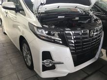 2016 Toyota Alphard 2.5 SA JAPAN HIGH SPEC UNREG