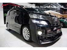 2012 Toyota Vellfire 2.4 Z G Edition New Facelift MPV - MODELLISTA BODYKITS - ANDROID TOUCH SCREEN DISPLAY - REAR ENTERTAINMENT